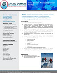 Arctic Domain Awareness Center Fact Sheet