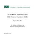 Arctic Domain Awareness Center DHS Center of Excellence (COE): Project Work Plan