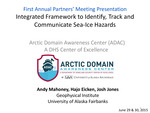 Integrated Framework to Identify, Track, and Communicate Sea-Ice Hazards