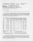 Progress Report for Alaska's Dairymen by William J. Sweetman
