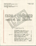 Farm & Consumer research in Alaska:1959 by N/A N/A