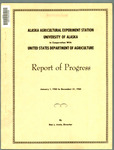 Report of Progress: January 1, 1950 to December 31, 1950 by Don L. Irwin