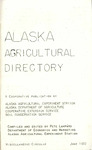 Alaska Agricultural Directory by Pete Lampard