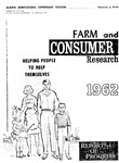 Farm and Consumer Research:1962 by N/A N/A