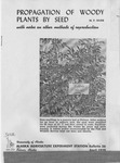 Propagation of Woody Plants by Seed by M. F. Babb