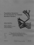 Population Dynamics: An Introduction for Alaskan Reindeer Herders by Andrew John Karter and Robert A. Dieterich