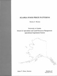 ALASKA FOOD PRICE PATTERNS by Monica E. Thomas