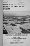 Farming in the Matanuska and Tanana Valleys of Alaska by Clarence A. Moore