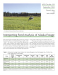 Interpreting Feed Analysis of Alaska Forage by Thomas R. Jahns and Milan P. Shipka