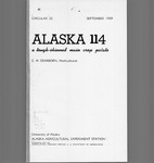 ALASKA 114 a tough-skinned main crop potato by C.H. Dearborn