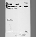 FUELS and HEATING SYSTEMS for Alaskan homes by Lee D. Allen