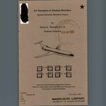 Air Transport of Alaskan Reindeer Applied Reindeer Research Project by Robert A. Dieterich