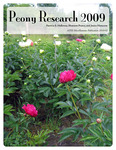 Peony Research 2009 by Patricia S. Holloway, Shannon Pearce, and Janice Hanscom