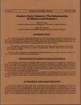 Alaska's Dairy Industry: The Relationship Of History and Statistics by Carol E. Lewis and Roger W. Pearson