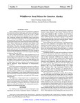 Wildflower Seed Mixes for Interior Alaska by Ouina C. Rutledge and Patricia S. Holloway