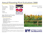 Annual Flowering Plant Evaluations 2008 by Patricia S. Holloway, Grant E.M. Matheke, Etta Gardiner, Jan Hanscom, and Judy Weber