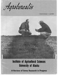 Agroborealis, Vol. 04, No. 1 (April 1972) by Institute of Agricultural Sciences