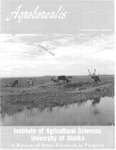 Agroborealis, Vol. 06, No. 1 (May 1974) by Institute of Agricultural Sciences