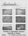 Agroborealis, Vol. 06, No. 2 (December 1974) by Institute of Agricultural Sciences