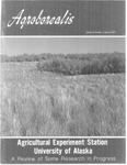 Agroborealis, Vol. 09, No. 1 (January 1977) by Institute of Agricultural Sciences
