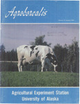 Agroborealis, Vol. 13 (January 1981) by Agricultural Experiment Station