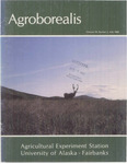 Agroborealis, Vol. 16, No. 2 (July 1984) by Agricultural Experiment Station