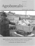Agroborealis, Vol. 22, No. 1 (January 1990) by Agricultural and Forestry Experiment Station