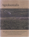 Agroborealis, Vol. 23, No. 1 (January 1991) by Agricultural and Forestry Experiment Station