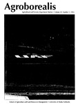 Agroborealis, Vol. 25, No. 1 (1993) by Agricultural and Forestry Experiment Station
