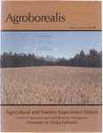 Agroborealis, Vol. 17, No. 2 (July 1985) by Agricultural and Forestry Experiment Station