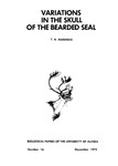 Variations in the Skull of the Bearded Seal by T. H. Manning