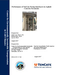 Performance of TenCate Paving Interlayers in Asphalt Concrete Pavements by Jenny Liu, Sheng Zhao, and Lin Li