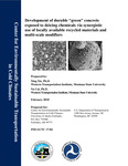 Development of durable “green” concrete exposed to deicing chemicals via synergistic use of locally available recycled materials and multi-scale modifiers by Ning Xie and Na Cui