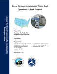 Recent Advances in Sustainable Winter Road Operations – A Book Proposal by Xianming Shi