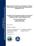 SIZING HYDRAULIC STRUCTURES IN COLD REGIONS TO BALANCE FISH PASSAGE, STREAM FUNCTION, AND OPERATION AND MAINTENANCE COST by Matt Blank, David Dockery, and Christina Pohl