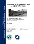 Pre-Stress Loss Due to Creep in Precast Concrete Decked Bulb-Tee Girders Under Cold Climate Conditions by Drew Vandermeer and Il-Sang Ahn