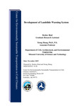 Development of Landslide Warning System by Beshoy Riad and Xiong Zhang