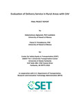 Evaluation of Delivery Service in Rural Areas with CAV by Panos Prevedouros and Abdulrahman Alghamdi