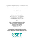 Improving Safety for RITI Communities in Idaho: Documenting Crash Rates and Possible Intervention Measures by Michael Lowry, Skye Swoboda-Colberg, Logan Prescott, and Ahmed Abdel-Rahim