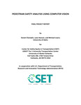 Pedestrian Safety Analysis using Computer Vision by Daniel Champlin, Lane Hanson, and Michael Lowry
