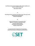 Cost-Effective System for Rural Roadway Traffic, Surface Conditions and Weather Conditions Monitoring by Yinhai Wang, Wei Sun, Sam Ricord, Cesar Maia de Souza, Yifan Ling, Yan Shi, Bingzhang Wang, and Mehrdad Nasri