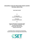 Developing a Low-Cost Open-Source Traffic Counter for Rural Areas (CTRA) by Nathan Belz and Daniel Eagan