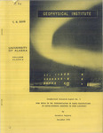 Some Notes on the Interpretation of Rapid Fluctuations in Earth-Currents Observed in High Latitudes by Masahisa Sugiura