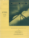 Earth Current Activity at College, Alaska, July 1959 by V. P. Hessler
