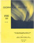 College step sounding equipment, recording systems, and operating parameters from 1963 to 1965 by Arthur E. Goddard and Howard F. Bates