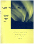 A table of Alaskan earthquakes, 1788-1961 by T. Neil Davis and Carol Echols