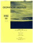 Summary of 1964 North American noctilucent cloud data by Benson T. Fogle