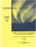 The June 21, 1967 earthquake series at Fairbanks, Alaska : aftershock locations, depths and magnitudes by Eduard Berg, Larry Gedney, Susumu Kubota, Ken Hanson, and Jurgen Kienle
