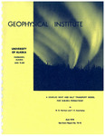 A coupled heat and salt transport model for sub-sea permafrost by W. D. Harrison and T. E. Osterkamp