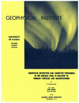 Radiowave absorption and connected phenomena in the auroral zone, in relation to primary particles and magnetosphere by R. Parthasarathy